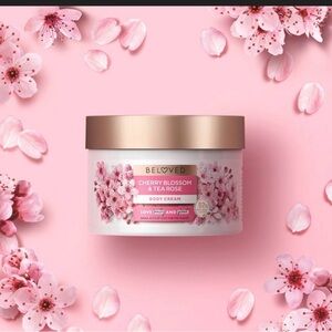 Cherry Blossom & Tea Rose Body Cream - Pink